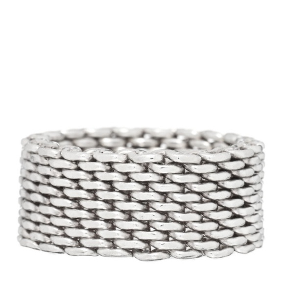 Tiffany & Co. Jewelry - Tiffany & Co Somerset Mesh Ring